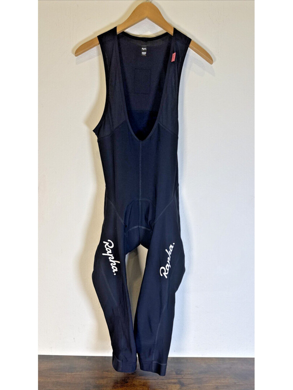 Rapha Women’s Classic 3/4 Bib Shorts Black MCA001 Made in Italy Size M